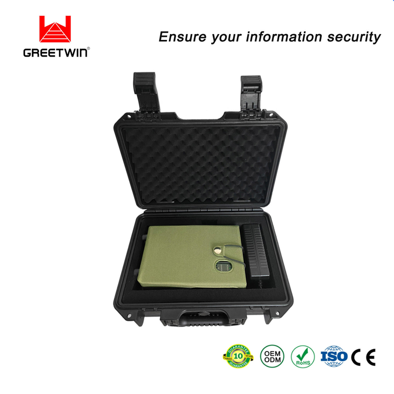 8 天线 CDMA GSM 手持信号屏蔽器 3G 4G 信号隔离器 10W