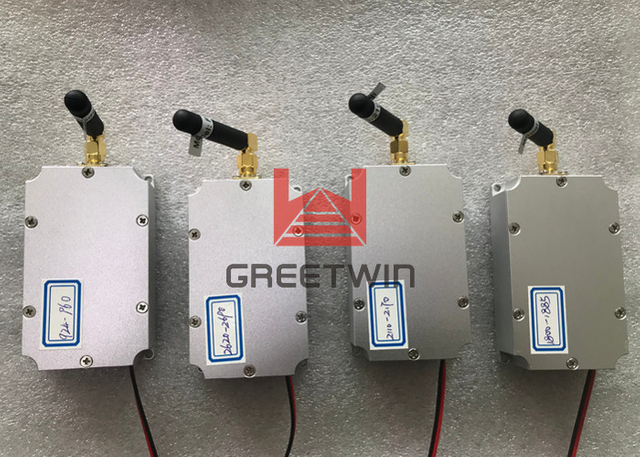 5W GPS GLONASS Galileo WIFI GSM UHF 干扰器模块设备阻止手机信号干扰器模块