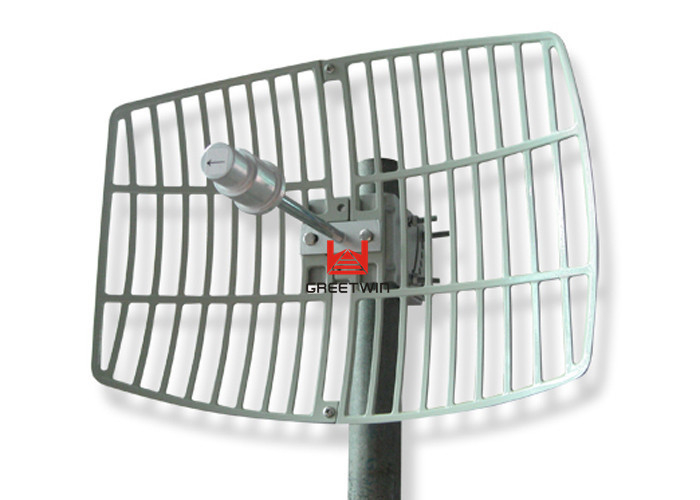 垂直移动信号中继器 2.4 Ghz 24dBi 网格抛物面天线 3G