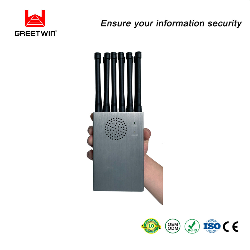 895MHz 12W 手机信号屏蔽器 ODM WiFi 蓝牙