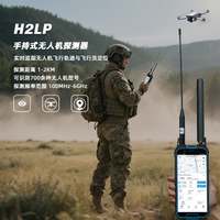 触屏全频段无人机探测设备便携式手持无人机侦测设备H2LP