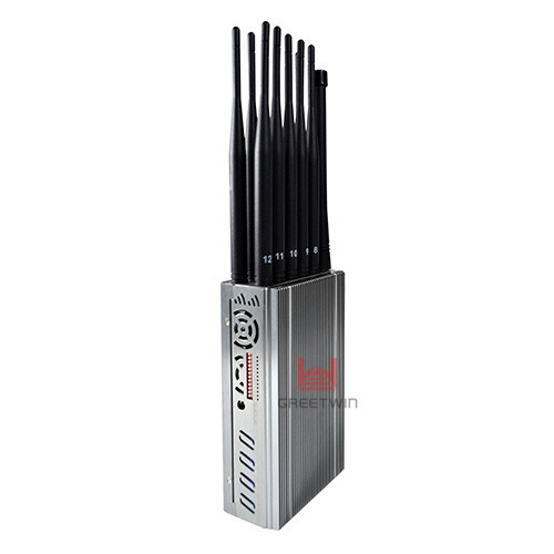12通道手机信号屏蔽器3G/4G/WiFi 2.4G/5.8G散热系统