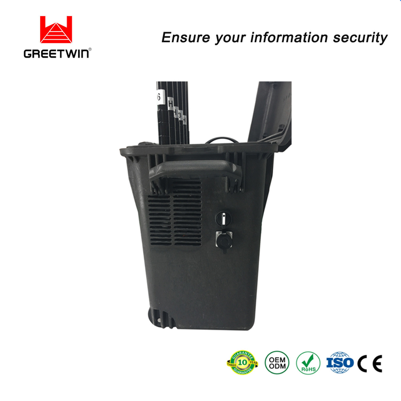 20W 1880MHz 远程无人机干扰器 20AH LiFePO4 反无人机拦截器