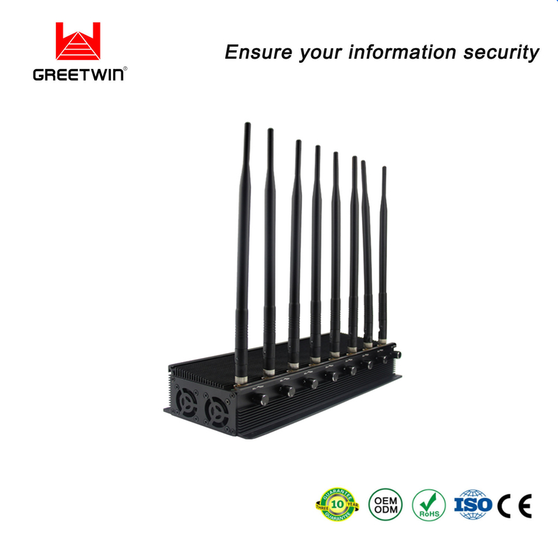 2.5dBi 8 天线桌面信号屏蔽器 GSM 2g 3G 4G 5g 便携式