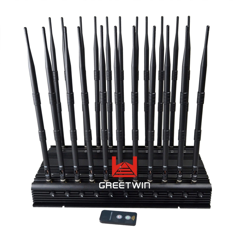 40m 45W 3G 4G 5g WiFi GPS GSM RF Lojack 信号屏蔽器