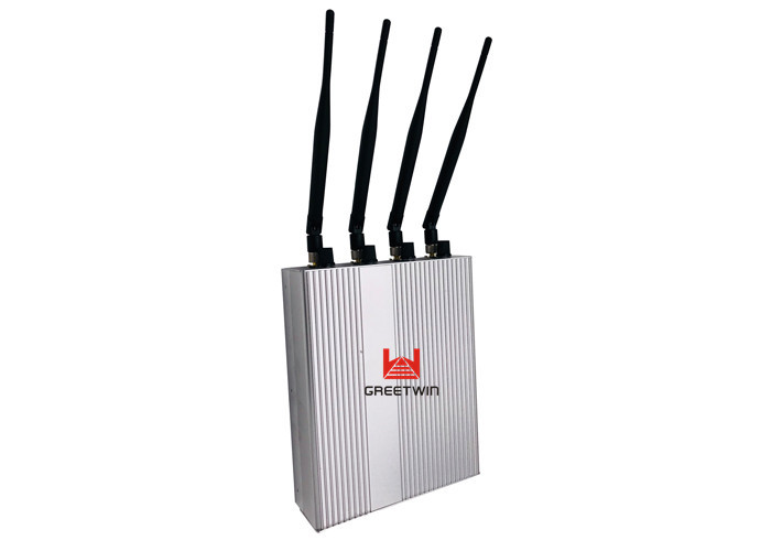 4 天线 GSM 3G 全频段智能手机干扰器，可选干扰范围