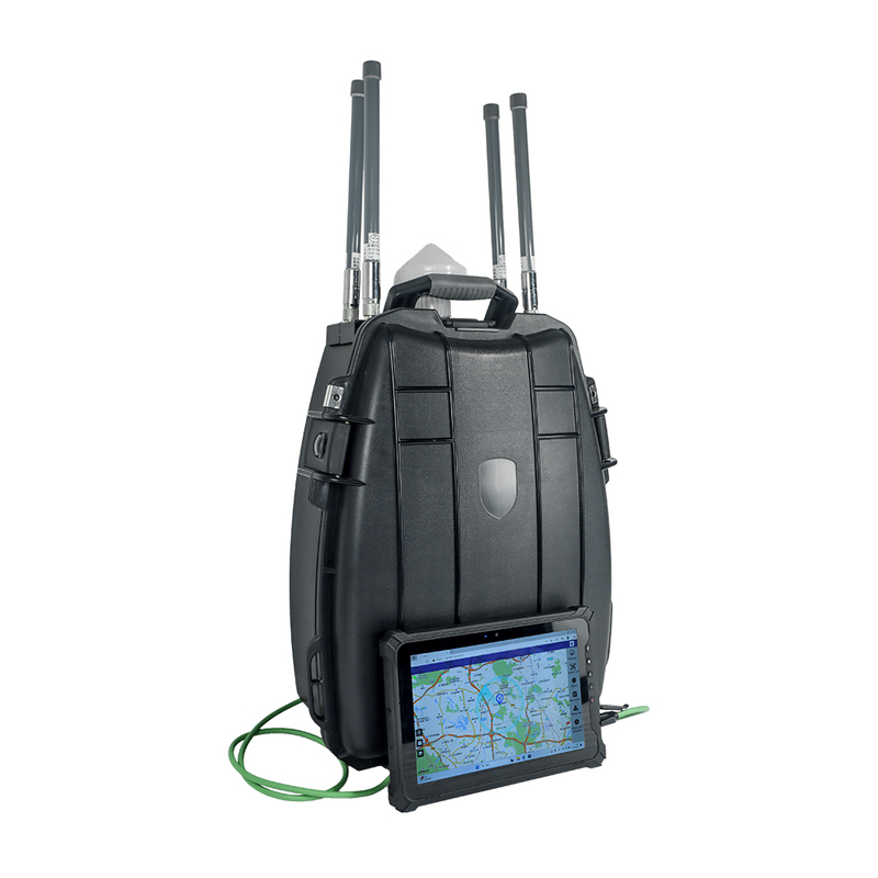 背包式无人机探测设备1-10km全向无人机侦测器飞手定位设备BP1C