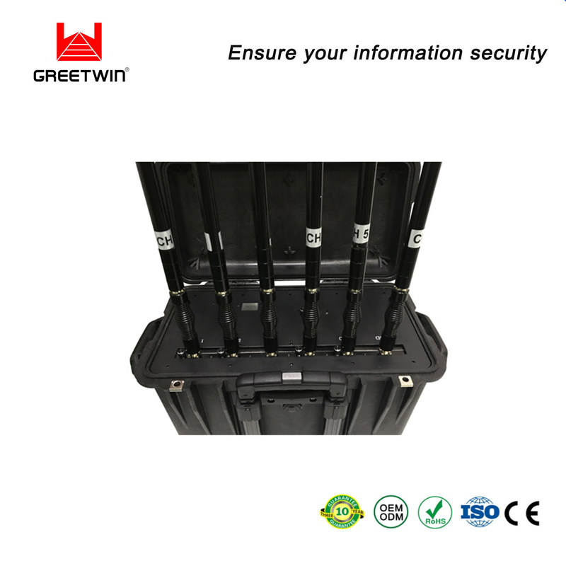 90w 20AH LiFePO4 便携式信号屏蔽器定向天线 2 小时 14dBi