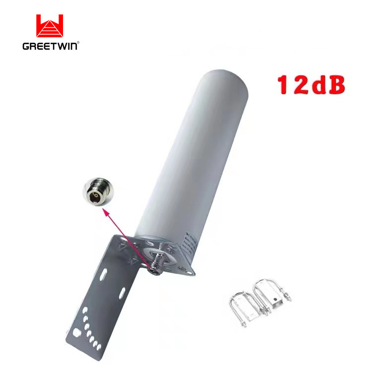 1.5 VSWR 手机信号增强器 6dBi 圆柱天线壁挂式