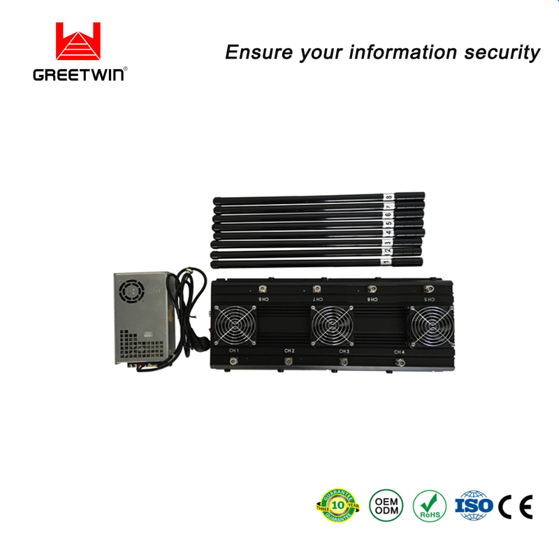 GSM 2g 3G 手机网络 RC Blocker 10 天线汽车