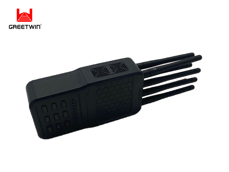 便携式 3G 4G 5g GPS 手机信号屏蔽器 8000mAh