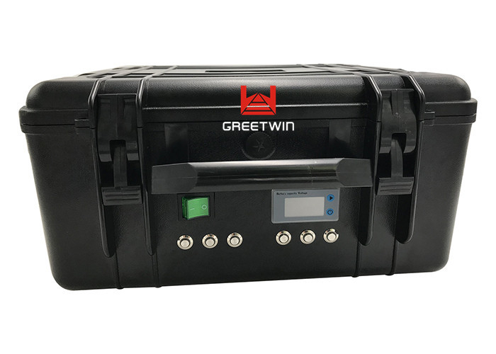 3G 4G WiFi 大功率公文包干扰器 60W 6 波段射频射频阻断器