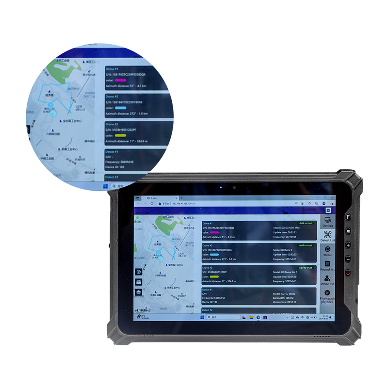 背包式无人机探测设备1-10km全向无人机侦测器飞手定位设备BP1C