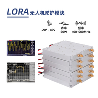 400-500MHz信号屏蔽模块LORA/LDMOS干扰模块无人机反制模块50W