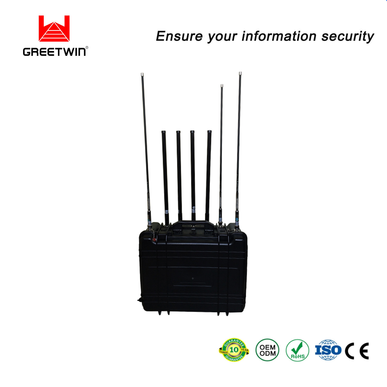 GSM1800 2.5dBi 5 波段信号干扰器 Gps Lojack 手机移动拦截器