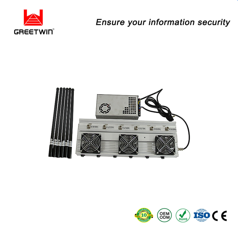 85W Lojack Blocking 桌面信号屏蔽器 支持 2G 3G 4G 5G ISO9001