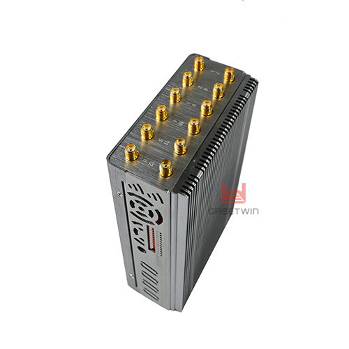 12通道手机信号屏蔽器3G/4G/WiFi 2.4G/5.8G散热系统