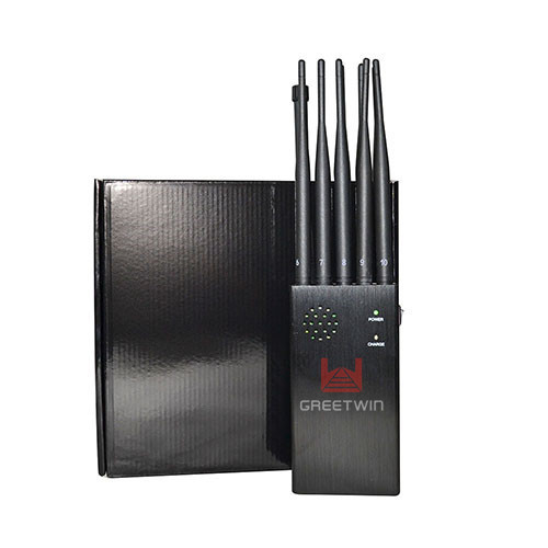 内置冷却风扇信号干扰器 10 通道便携式 Lojack GPS WiFi 5.8G
