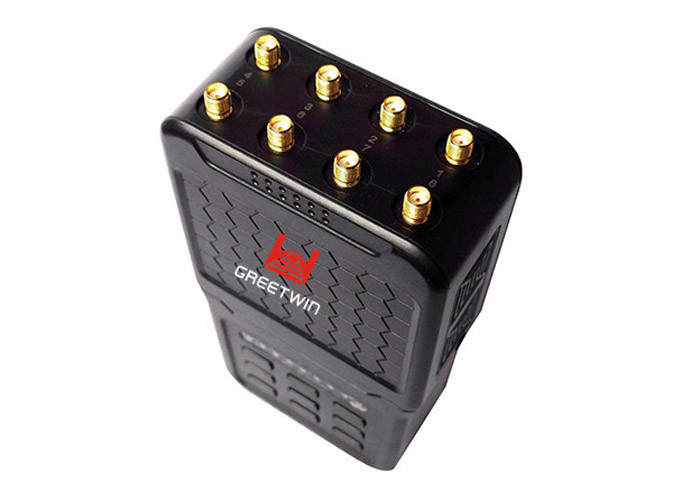 5.6W手持3G 4G射频手机信号屏蔽器WIFI 2.4G 5.8G屏蔽器