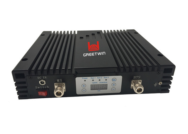 自动手机信号增强器 20dBm 900MHz 频段选择性数字中继器