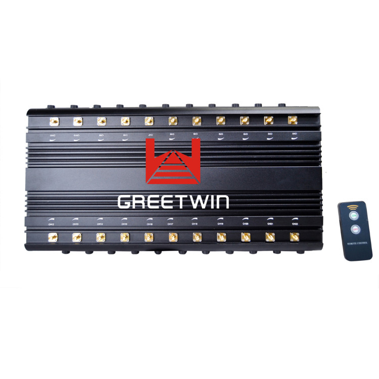 45W GPS L1 L2 L5 2g 3G 22 天线 VHF UHF 干扰器